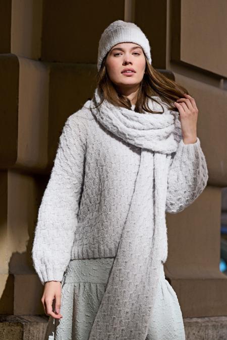 Anleitung Nr. 19055 Pullover aus Nebbia