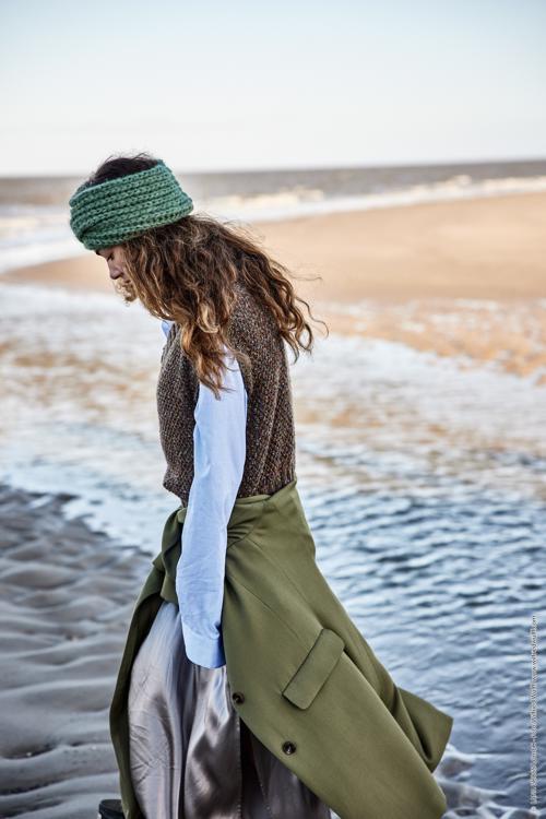Anleitung Nr. 17170 V-Pullunder aus Cool Merino Print