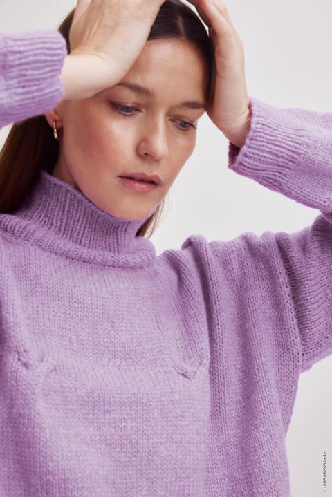 Anleitung Nr. 17669 Pullover aus Cool Merino