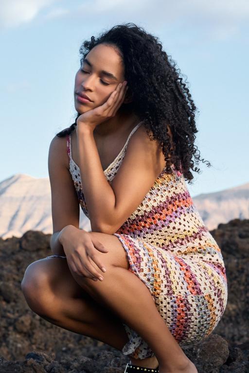 Anleitung Nr. 18592 Häkelkleid aus Gomitolo Hippie