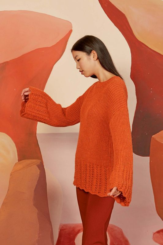 Anleitung Nr. 17051 Pullover aus Alpaca Soxx 6-fach (Lang Yarns)