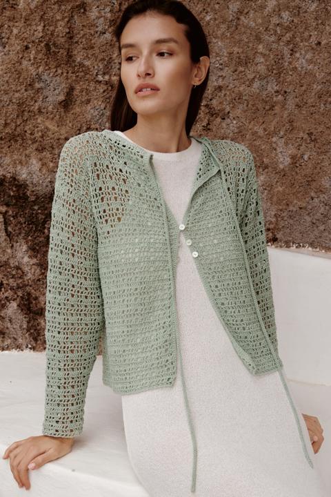 Anleitung Nr. 16136 Häkel-Pullover aus Capri
