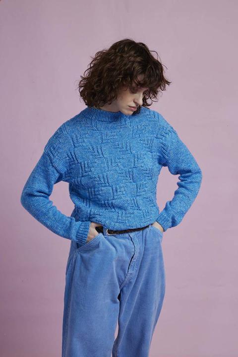 Anleitung Nr 17697 Pullover "Jacinthe" aus Fortuna