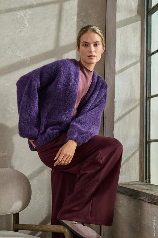 Anleitung Nr. 18030 Oversize-Jacke aus Alpaca Air