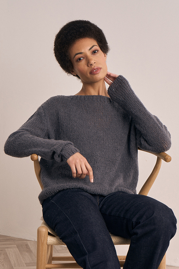 Anleitung Nr. 18611 Pullover "Fakenham" aus Alpaca Haze (Rowan)
