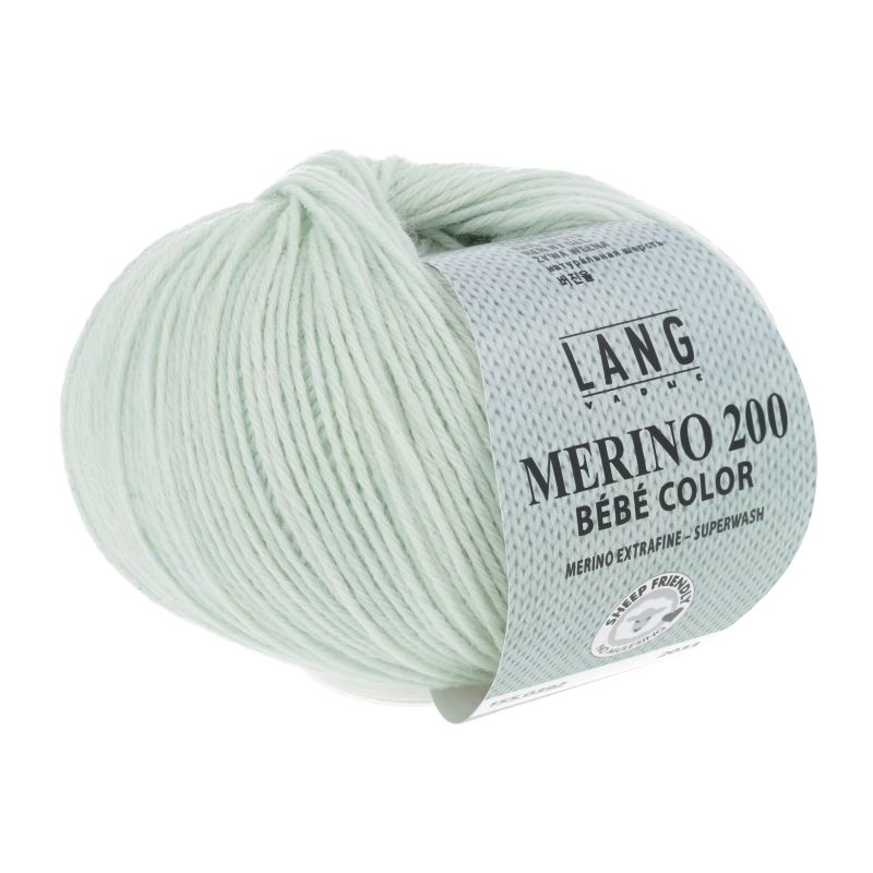 Merino 200 Bebe color (Lang Yarns) sheep friendly