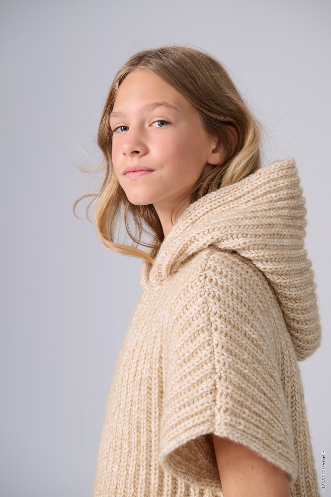 Anleitung Nr. 18113 Hoodie-Pullunder aus Twinny