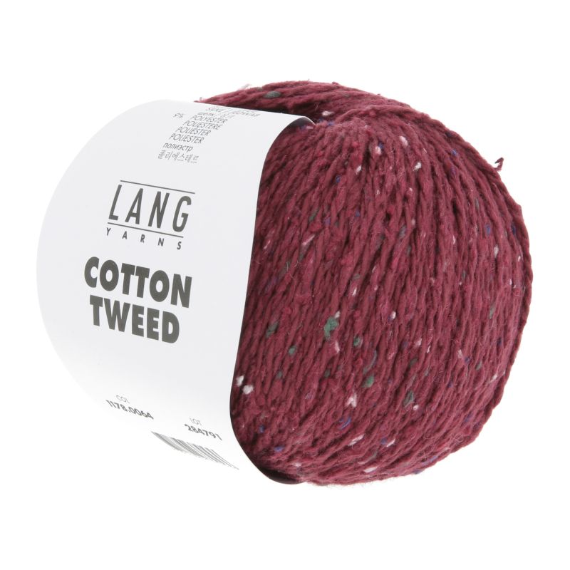 11780064 bordeaux (Cotton Tweed)