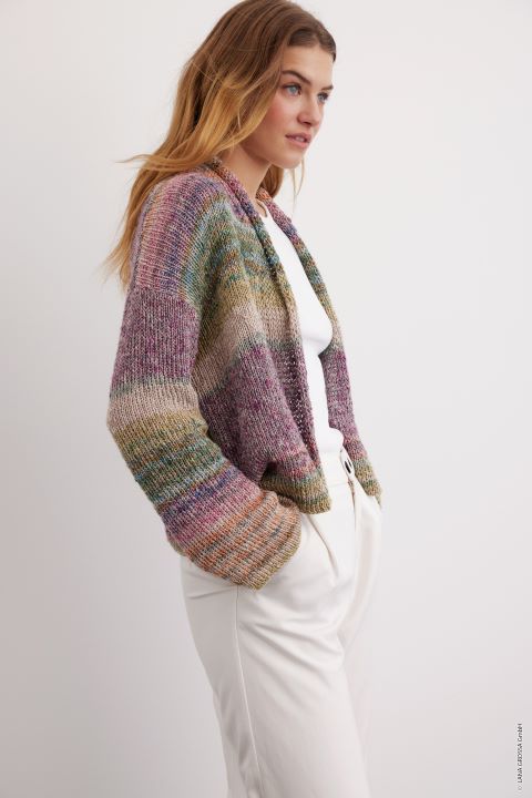 Anleitung Nr. 17328 Cardigan aus Mosaico