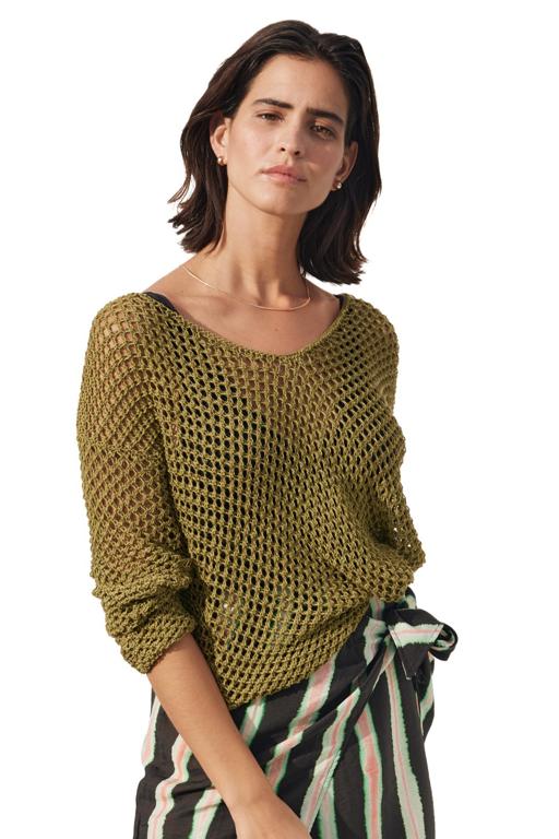 Anleitung Nr. 16530 Pullover aus Solo Lino