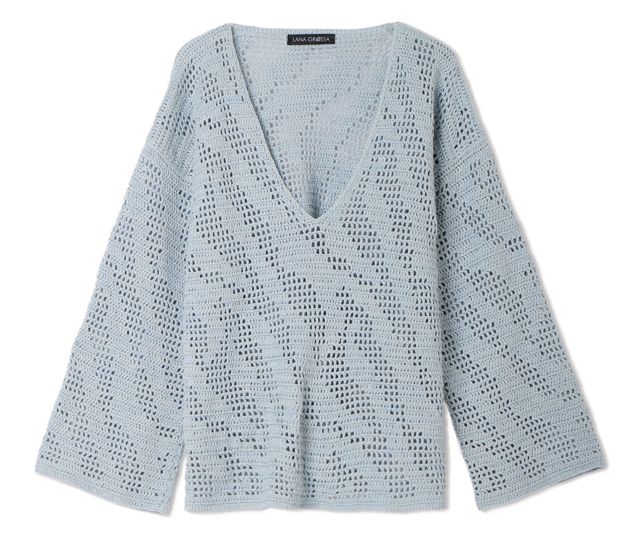 Anleitung Nr. 19553 V-Pulli aus Summer Cashmere (Lana Grossa)