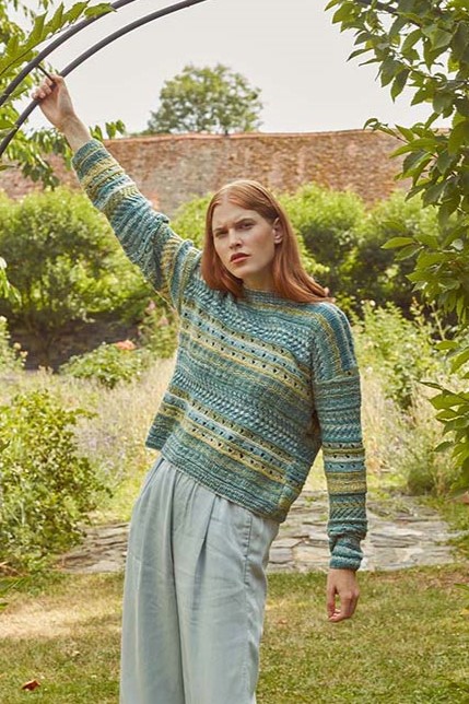 Anleitung Nr. 19585 Pullover "Mila" aus Secret Garden