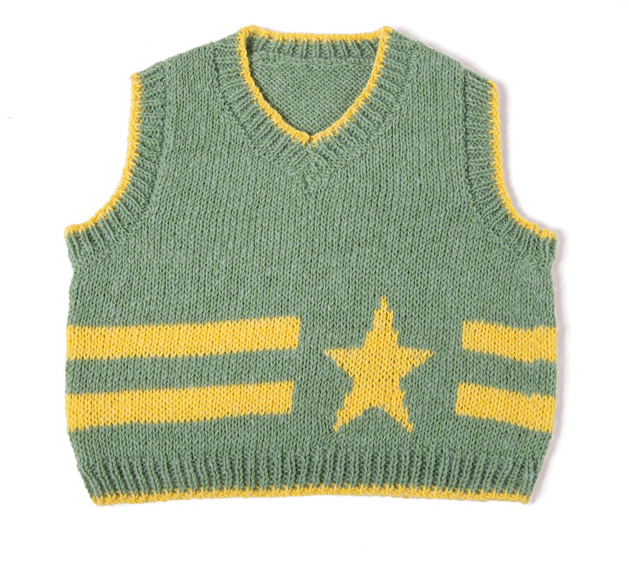 Anleitung Nr. 19657 Pullunder aus Ecopuno (Lana Grossa)