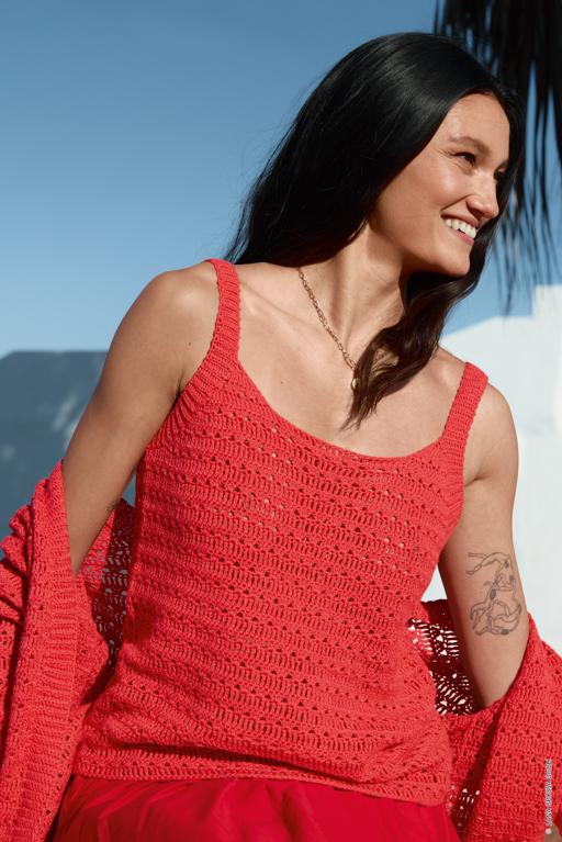 Anleitung Nr. 18642 Pullover aus Summer Cashmere