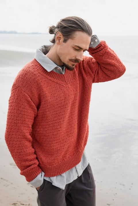 Anleitung Nr. 17753 Pullover aus Bingo Melange