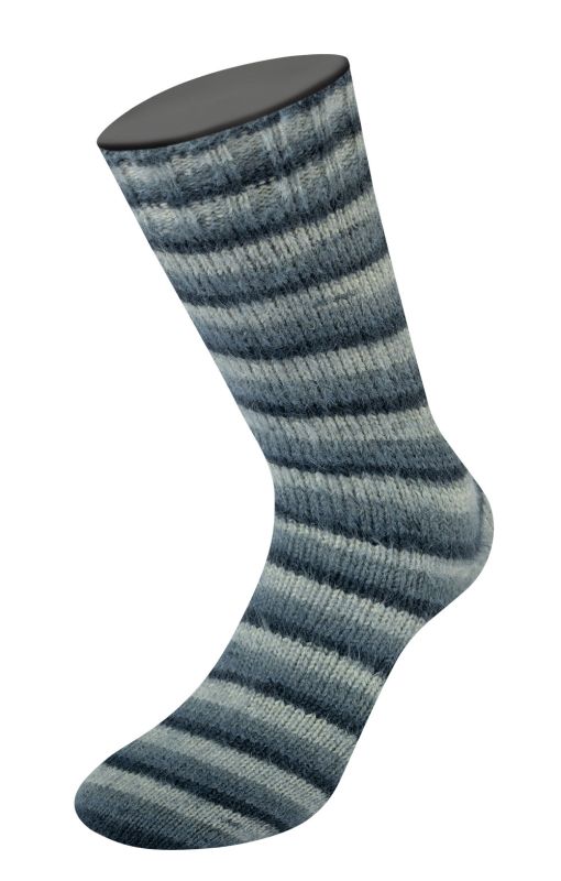 Cosy Socks Soft Stripes (Lana Grossa)