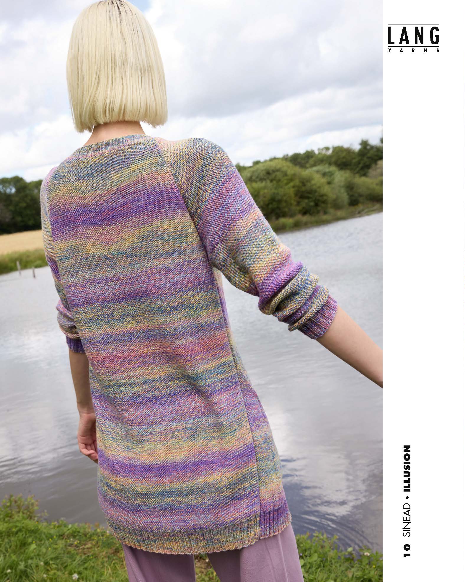 Anleitung Nr. 18901 Jacke SINEAD aus Illusion (Lang Yarns)