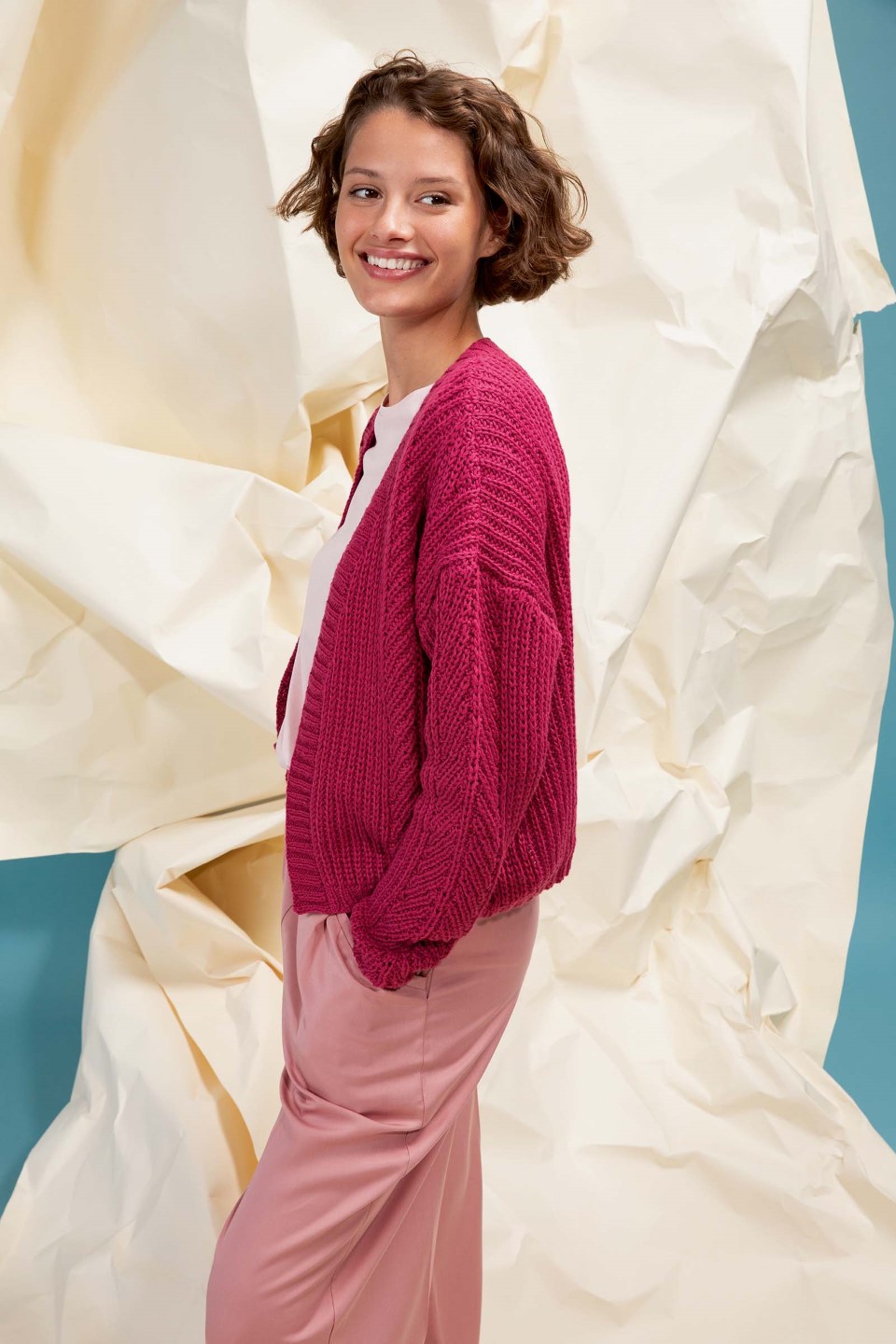 Anleitung Nr. 16118 Jacke aus AMIRA LIGHT (Lang Yarns)