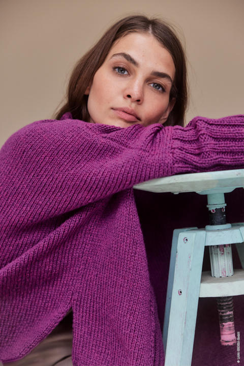 Anleitung Nr. 17649 Pullover aus Cool Merino