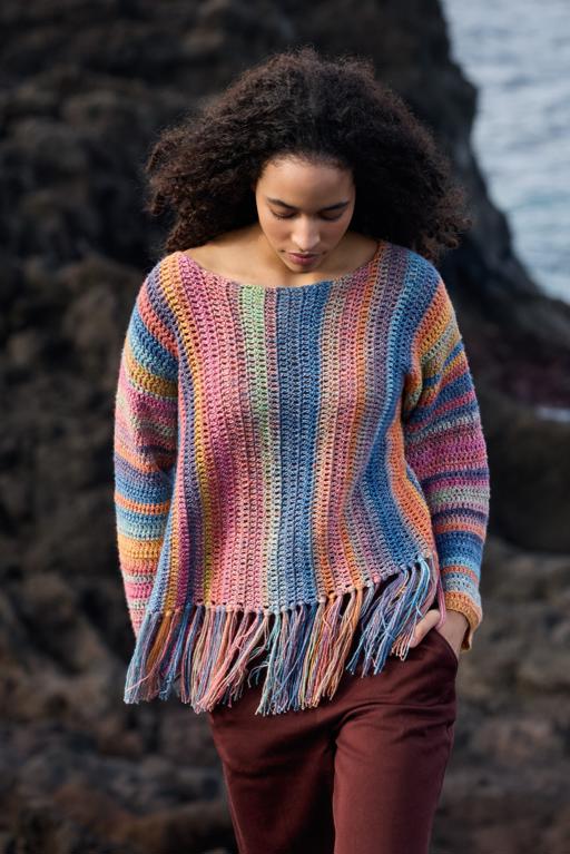 Anleitung Nr. 18580 Pullover aus Gomitolo Mambo