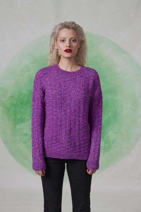 Anleitung Nr 17716 Pullover "Hayley" aus Fortuna