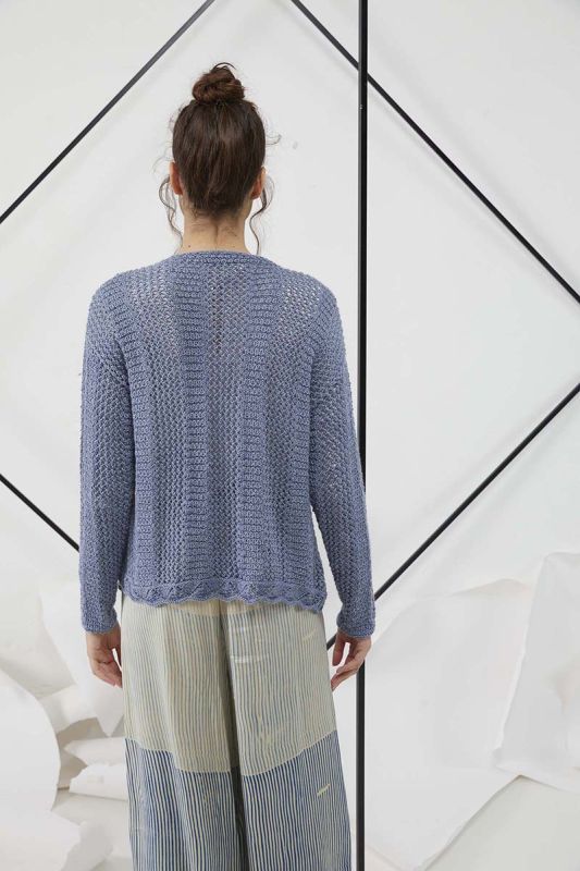 Anleitung Nr. 19291 Jacke aus Liza (Lang Yarns)
