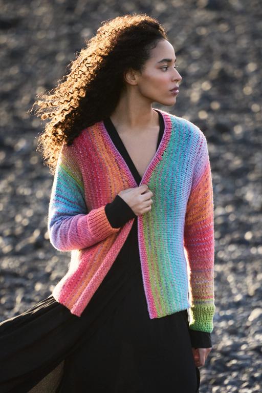 Anleitung Nr. 18590 Jacke aus Cotonella & Cotonella Multi