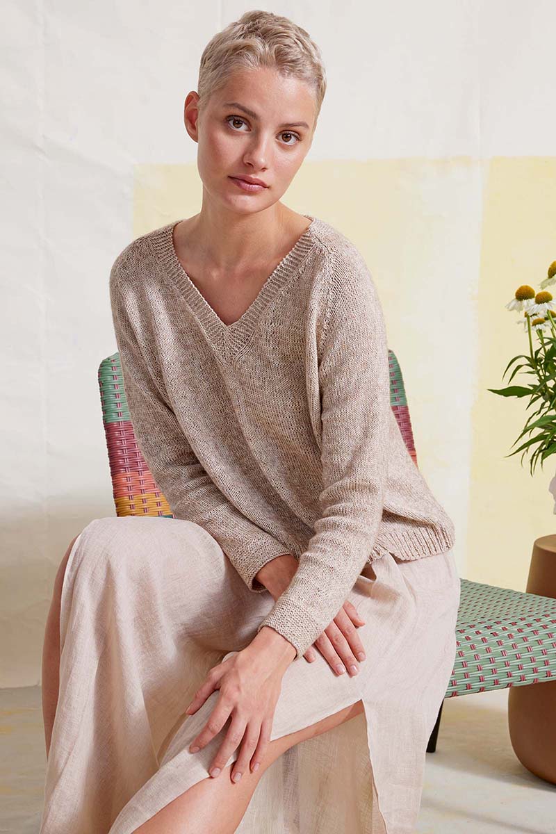Anleitung Nr. 18380 Pullover "Ronda" aus Vaya (Lang Yarns)