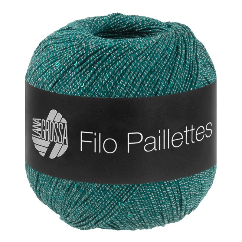 10 petrol (Filo Pailettes)