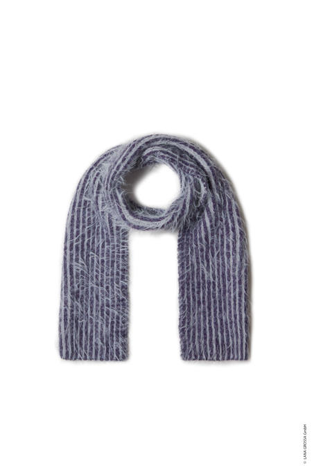 Anleitung Nr. 18918 Brioche-Schal aus Basta & Cool Merino
