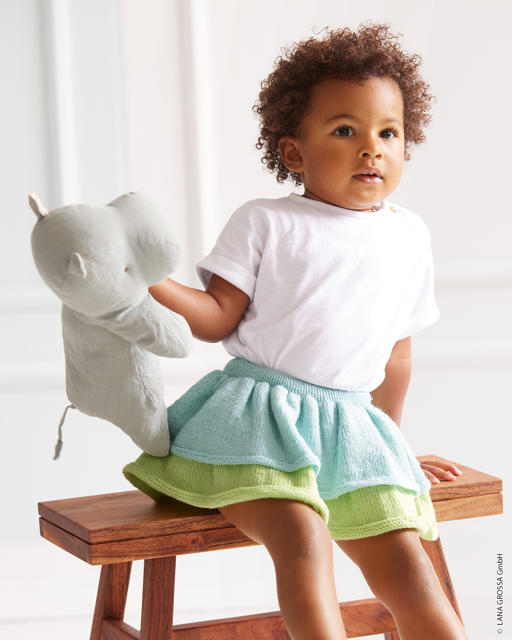 Anleitung Nr. 18672 Rock aus Cool Wool Baby