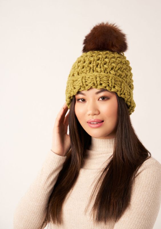 Anleitung Nr. 17064 Mütze Pear Beanie aus Big Big Wool (Rowan)