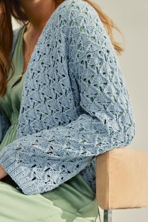 Anleitung Nr. 17388 Cardigan aus Alta Moda Cotolana