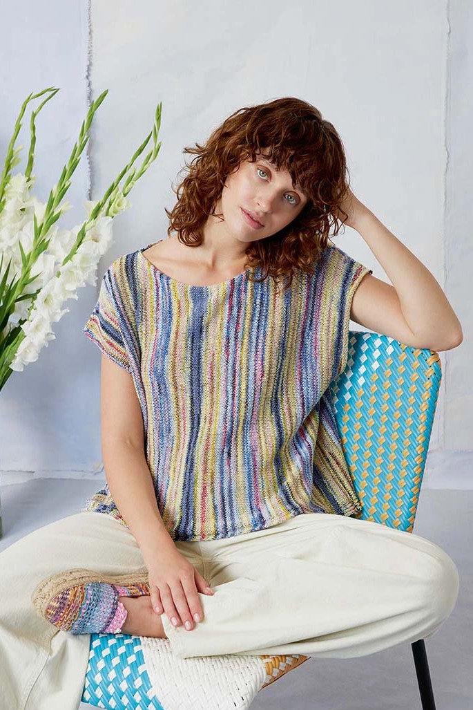 Anleitung Nr. 18367 Shirt "Wanja" aus Fiesta (Lang Yarns)