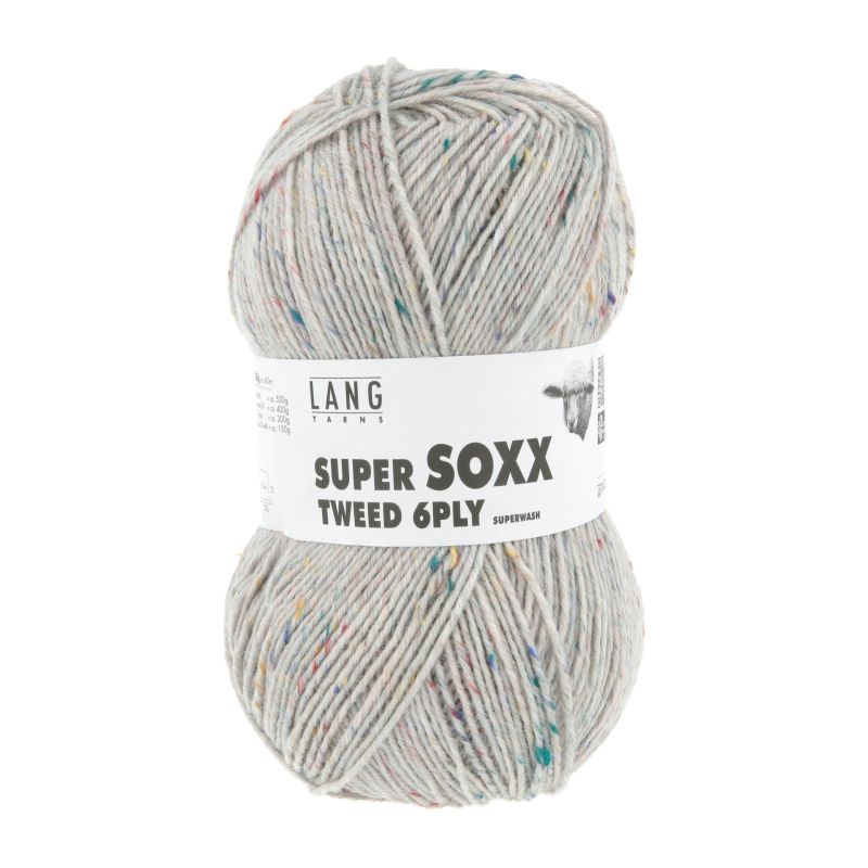 1137.0096 greige (Super Soxx Tweed 6-fach)
