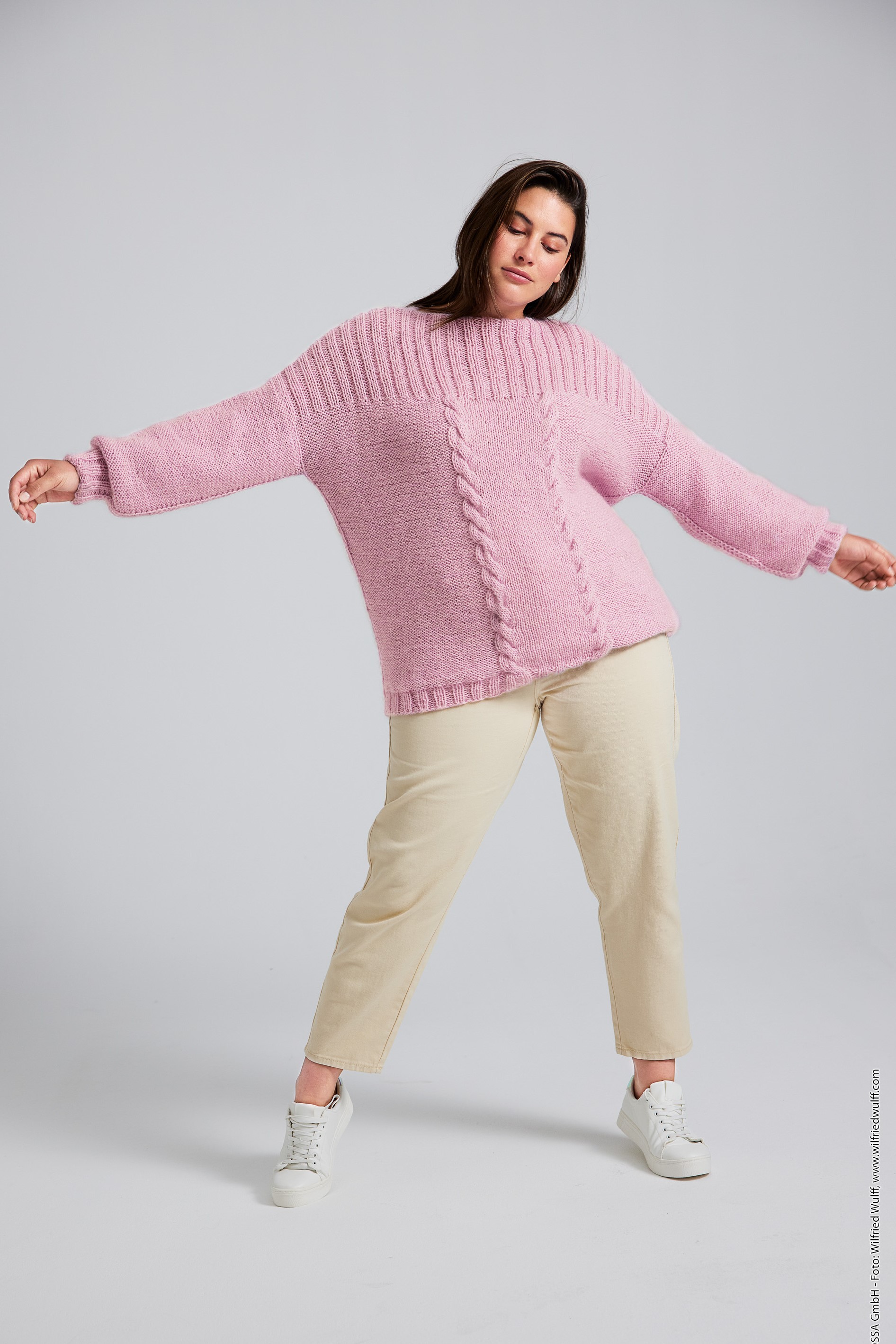 Anleitung Nr 16207 Pullover aus Landlust Alpaka Merino 160 & Silkhair