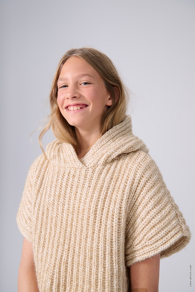 Anleitung Nr. 18113 Hoodie-Pullunder aus Twinny