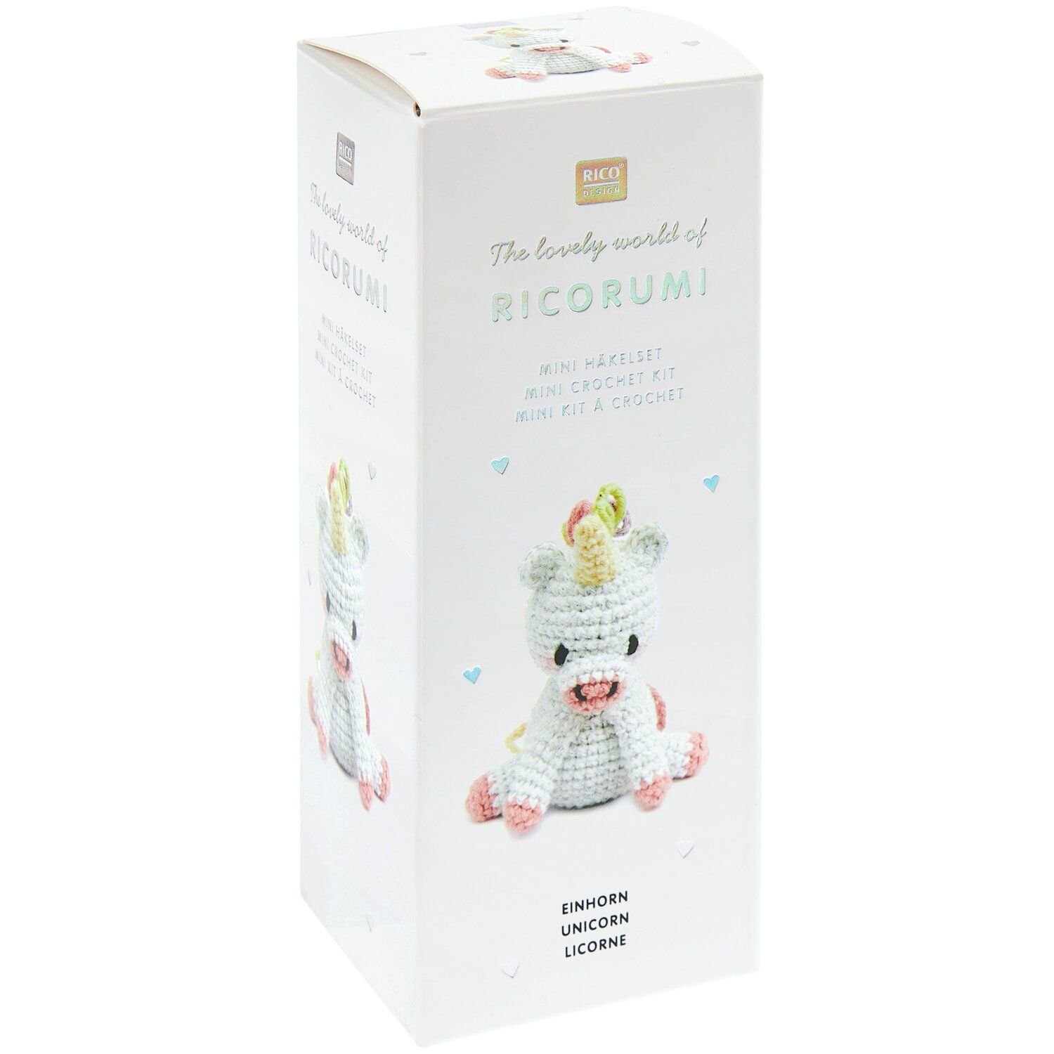 Ricorumi Mini Easy Häkelset – Einhorn (Rico Design)
