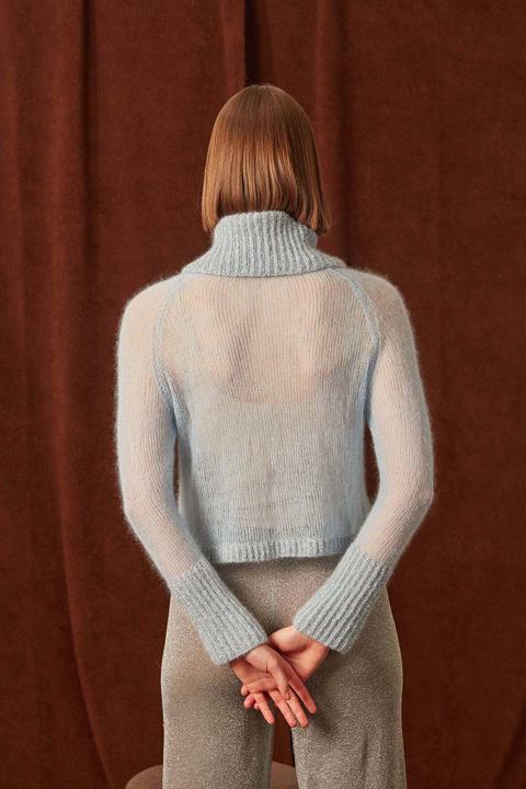Anleitung Nr 17707 Pullover "Ladina" aus Mohair 21 und Astra