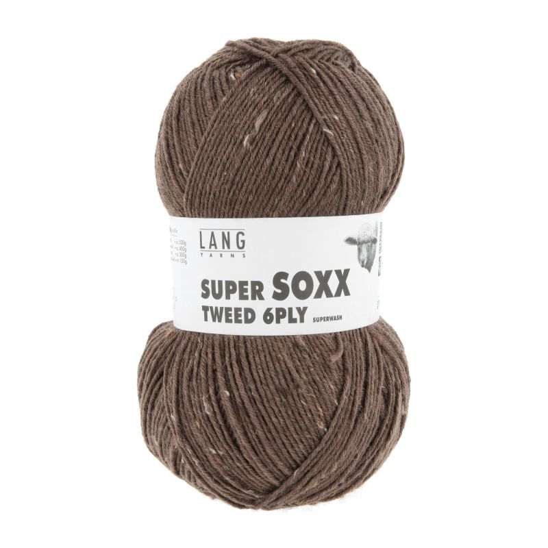 1137.0068 braun (Super Soxx Tweed 6-fach)