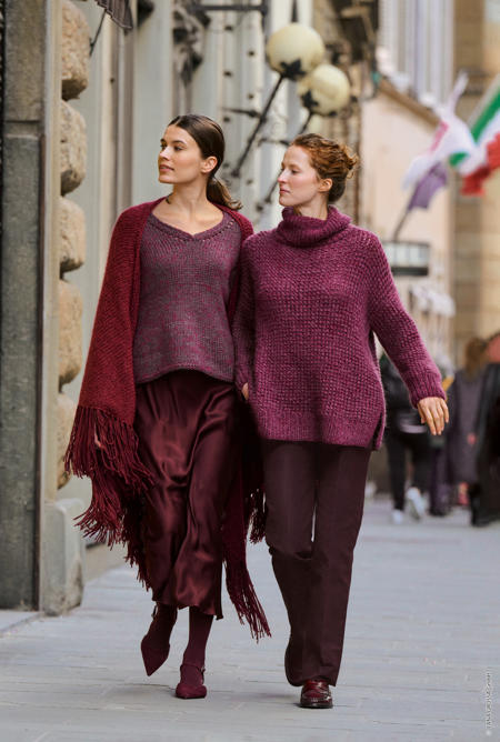 Anleitung Nr. 19039 Pullover aus Cashmere 16 Fine & Setasuri