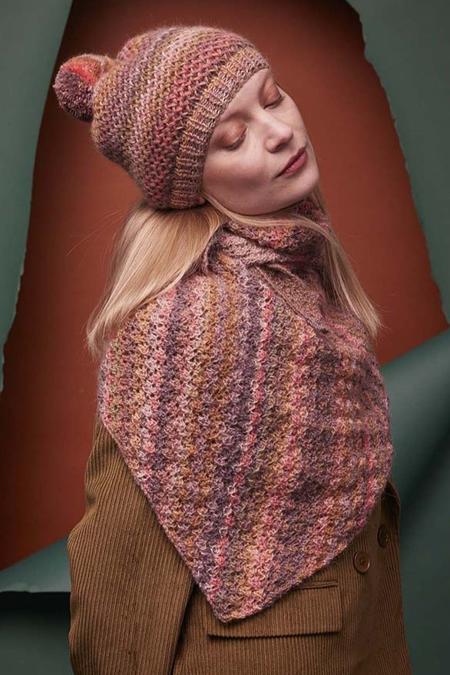 Anleitung Nr. 18879 Dreiecktuch "Cheryl" aus Aurora (Lang Yarns)
