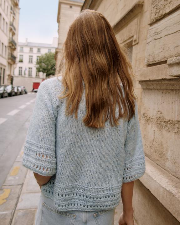 Anleitung Nr. 16490 Pullover mit Taschen aus Bella