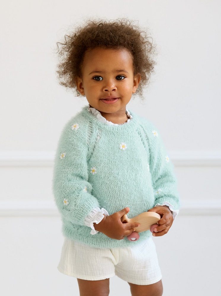 Anleitung Nr. 18204 Pullover aus Per Fortuna & Ecopuno