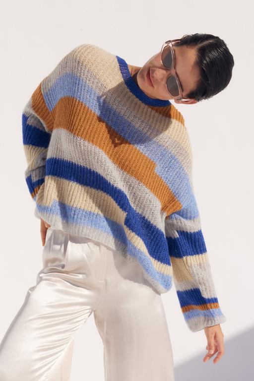 Anleitung Nr. 16540 Pullover aus Puno Luce und Bella