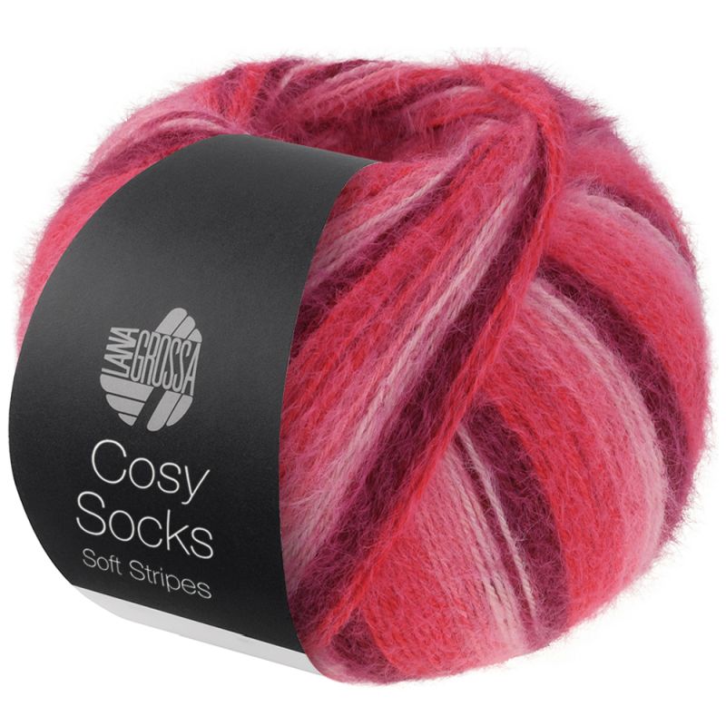 Cosy Socks Soft Stripes (Lana Grossa)