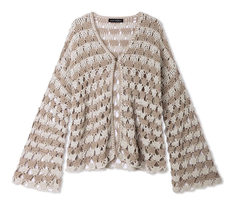 Anleitung Nr. 19571 Cardigan aus Gioia (Lana Grossa)