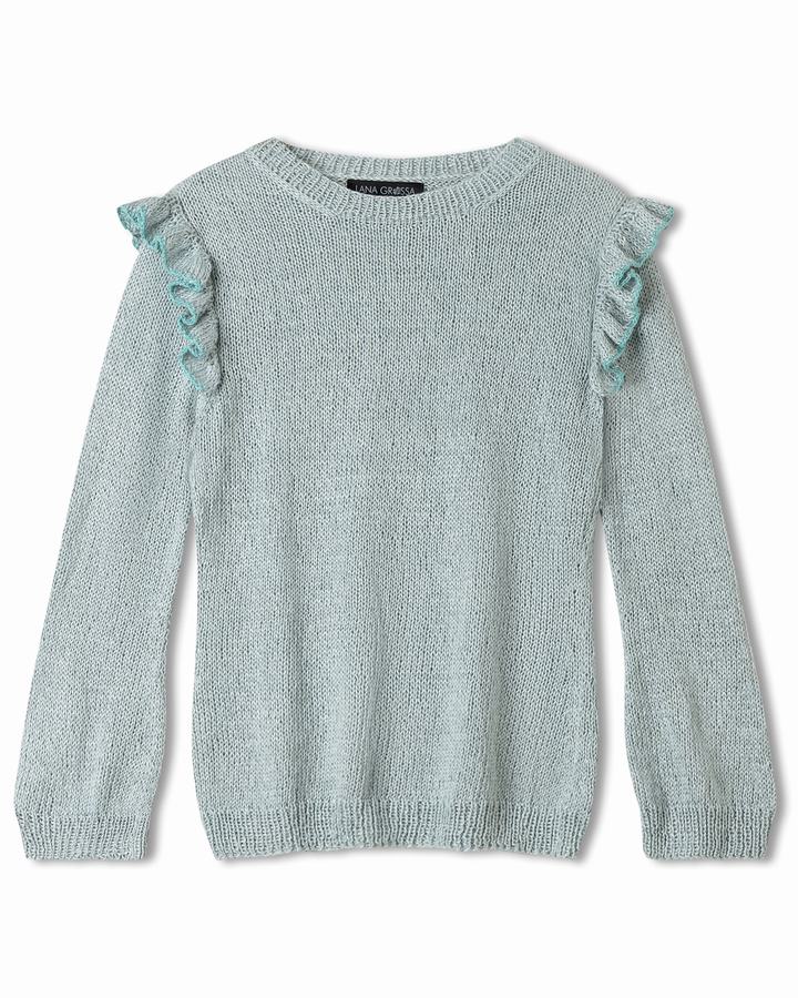 Anleitung Nr. 19409 Pullover aus Tencellino & Filo Paillettes (Lana Grossa)