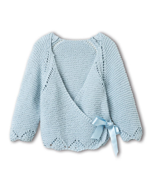 Anleitung Nr. 18699 Wickeljacke aus Soft Cotton