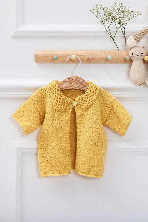 Anleitung Nr. 17431 Jäckchen aus Cool Wool Baby